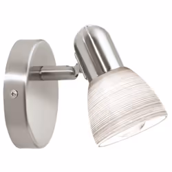 EGLO 88472, Spot d'éclairage de surface, E14, 1 ampoule(s), 220-240 V, Nickel