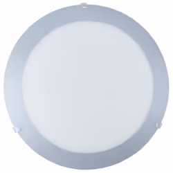 EGLO 89248, 1 ampoule(s), E27, IP20, Argent, Blanc