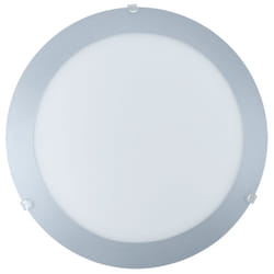 EGLO 89248 éclairage de plafond Argent, Blanc E27