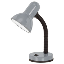EGLO BASIC 1 lampe de table E27 60 W Argent