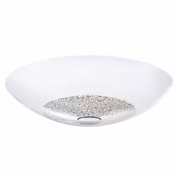 EGLO ELLERA, 2 ampoule(s), E27, IP20, Chrome, Miroir, Blanc