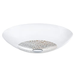 EGLO ELLERA éclairage de plafond Chrome, Miroir, Blanc E27