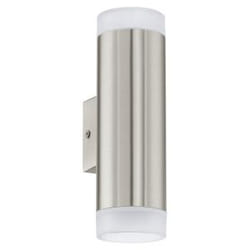 EGLO RIGA-LED Éclairage mural extérieur GU10 2,5 W Acier inoxydable