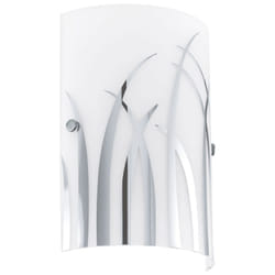 EGLO RIVATO Chrome, Blanc Adapté à une utilisation à l'intérieur E14 42 W