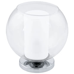 EGLO BOLSANO lampe de table E27 60 W Chrome, Miroir, Blanc