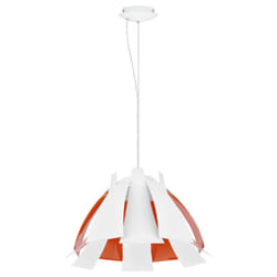 EGLO TRESSI éclairage de plafond Orange, Blanc E27