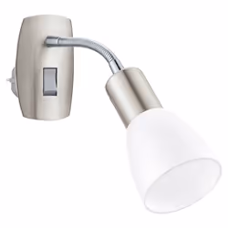 EGLO DARKAR 3, Surface, 1 ampoule(s), E14, 3000 K, IP20, Chrome