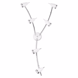 EGLO RICCIO 2, Spot d'éclairage de surface, GU10, 6 ampoule(s), LED, 18 W, 3000 K