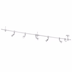 EGLO Vilanova, Spot d'éclairage de surface, GU10, 6 W, 3000 K, 240 lm, Aluminium, Chrome