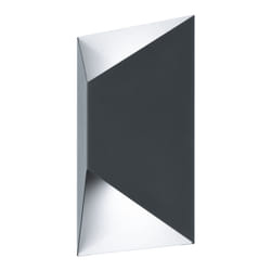 EGLO PREDAZZO Éclairage mural extérieur Module LED SMD LED 2,5 W Anthracite, Blanc