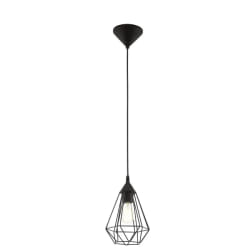 EGLO Tarbes éclairage en suspension Support flexible E27