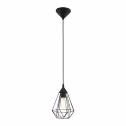 EGLO Tarbes, Support flexible, Noir, Noir, Plastique, Acier, Métal, IP20