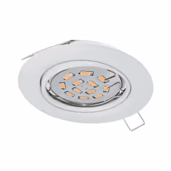 EGLO Peneto, Spot lumineux encastrable, Ampoule(s) non remplaçable(s), LED, 5 W, 3000 K, Blanc