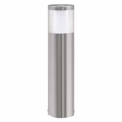 EGLO BASALGO 1, Éclairage de plancher extérieur, Acier inoxydable, Plastique, Acier inoxydable, IP44, I, Blanc