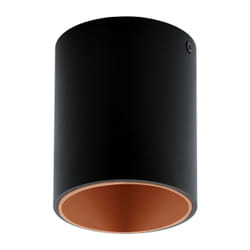 EGLO Polasso éclairage de plafond Noir, Cuivre