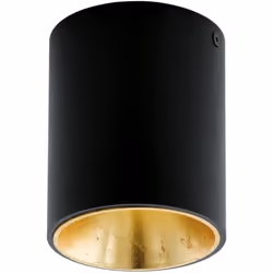 EGLO Polasso, 1 ampoule(s), LED, 3000 K, 340 lm, IP20, Noir, Or