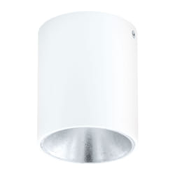 EGLO Polasso éclairage de plafond Argent, Blanc