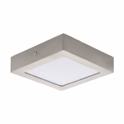 EGLO Fueva 1, Ampoule(s) non remplaçable(s), 3000 K, 1200 lm, IP20, Nickel, Blanc