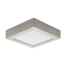 EGLO Fueva 1 éclairage de plafond Nickel, Blanc Ampoule(s) non remplaçable(s)