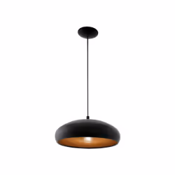 EGLO Mogano 1, Support flexible, Noir, Cuivre, Noir, Cuivre, Acier, Rond, Intérieure