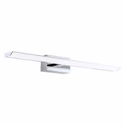 EGLO Tabiano, Chrome, Blanc, Plastique, Acier, IP20, Salle de bains, 300 lm, 4000 K