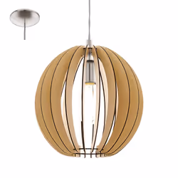 EGLO COSSANO, 1 ampoule(s), E27, IP20, Nickel