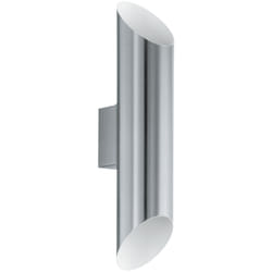 EGLO AGOLADA Éclairage mural extérieur LED 3,7 W Acier inoxydable, Blanc
