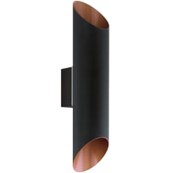 EGLO AGOLADA Éclairage mural extérieur LED 3,7 W Noir, Cuivre