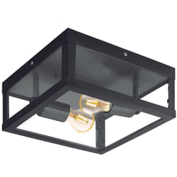 EGLO Alamonte 1 éclairage de plafond Noir E27