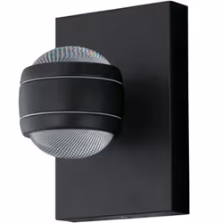 EGLO Sesimba, Surface, 2 ampoule(s), 3000 K, IP44, Noir