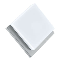 EGLO INFESTO 1 Éclairage de mural/de plafond extérieur Module LED SMD LED 8,2 W Argent, Acier inoxydable