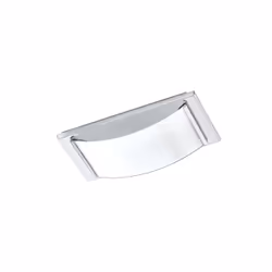 EGLO Wasao 1, Ampoule(s) non remplaçable(s), 3000 K, 510 lm, IP44, Chrome, Blanc