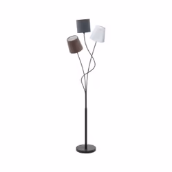 EGLO Maronda, Chambre à coucher, Salon, Anthracite, Noir, Marron, Blanc, IP20, Tissu, Acier, II, E14