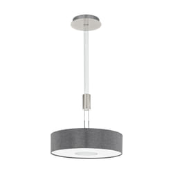 EGLO Romao éclairage en suspension Support flexible LED intégrée Chrome, Gris, Nickel