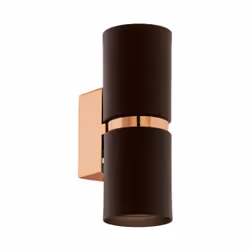 EGLO Passa, Surface, Cylindre, GU10, 3000 K, IP20, Marron