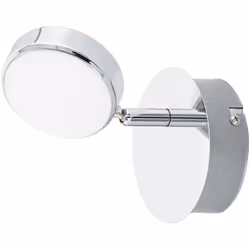 EGLO SALTO, Surface, Rond, 1 ampoule(s), 3000 K, IP20, Chrome
