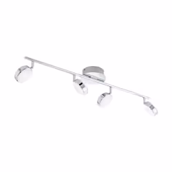 EGLO Salto, Spot d'éclairage de surface, Ampoule(s) non remplaçable(s), 3000 K, 220-240 V, Chrome