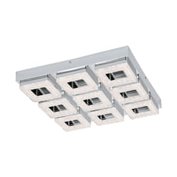 EGLO Fradelo éclairage de plafond Chrome, Transparent Ampoule(s) non remplaçable(s) LED