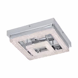 EGLO Fradelo, LED, Ampoule(s) non remplaçable(s), 3000 K, 1250 lm, IP20, Chrome, Transparent