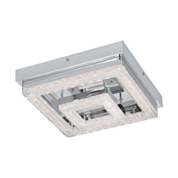 EGLO Fradelo éclairage de plafond Chrome, Transparent Ampoule(s) non remplaçable(s) LED