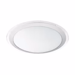 EGLO Competa 1, 3000 K, 2500 lm, IP20, Argent, Transparent, Blanc
