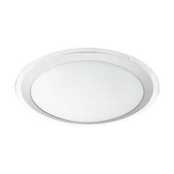 EGLO Competa 1 éclairage de plafond Argent, Transparent, Blanc