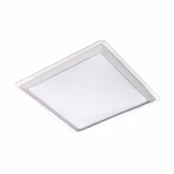 EGLO Competa 1, LED, Ampoule(s) non remplaçable(s), 3000 K, 2500 lm, IP20, Argent, Transparent, Blanc
