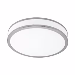 EGLO Palermo 2, LED, Ampoule(s) non remplaçable(s), 3000 K, 2500 lm, IP20, Chrome, Blanc