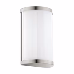 EGLO Cupella, Surface, 3000 K, IP20, Acier satin, Blanc