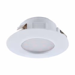 EGLO Pineda, Spot lumineux encastrable, Ampoule(s) non remplaçable(s), LED, 6 W, 3000 K, Blanc