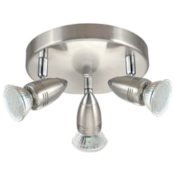 EGLO Magnum Led Spot d'éclairage de surface Chrome, Nickel Ampoule(s) non remplaçable(s)