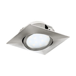 EGLO Pineda Spot lumineux encastrable Nickel Ampoule(s) non remplaçable(s) LED