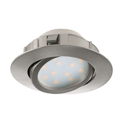EGLO Pineda Spot lumineux encastrable Nickel Ampoule(s) non remplaçable(s) LED