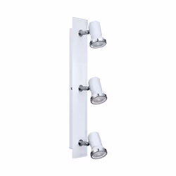 EGLO Tamara 1, Spot d'éclairage de surface, Ampoule(s) non remplaçable(s), 3000 K, 240 lm, 220-240 V, Chrome, Blanc